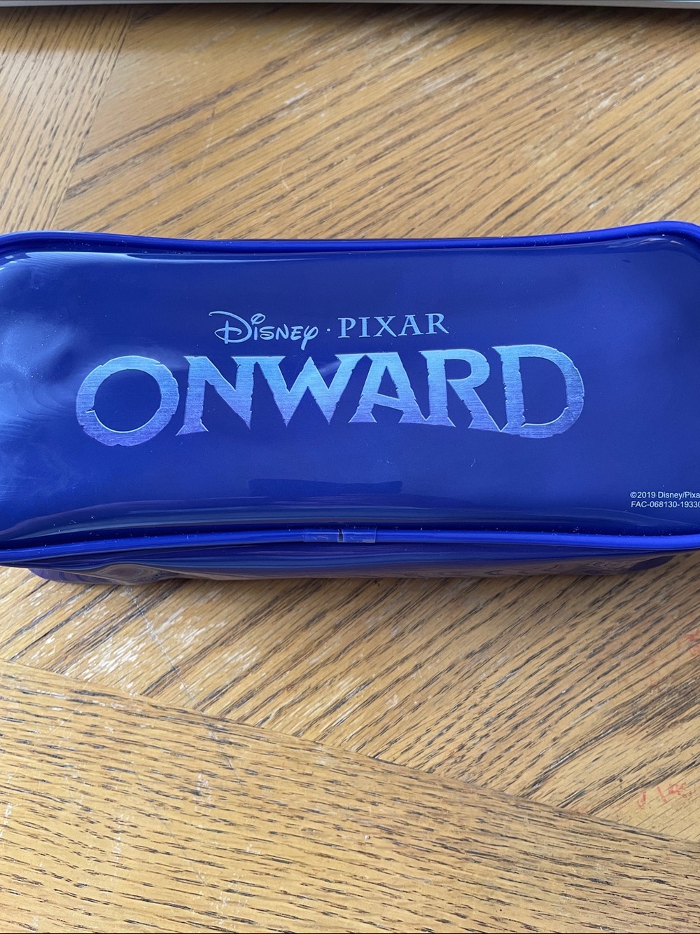 Disney Pixar Onward Blue Pencil Case, 4 Pencils, Ruler, Eraser, & Sharpener NEW
